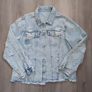 NWOT Denim Jacket XL